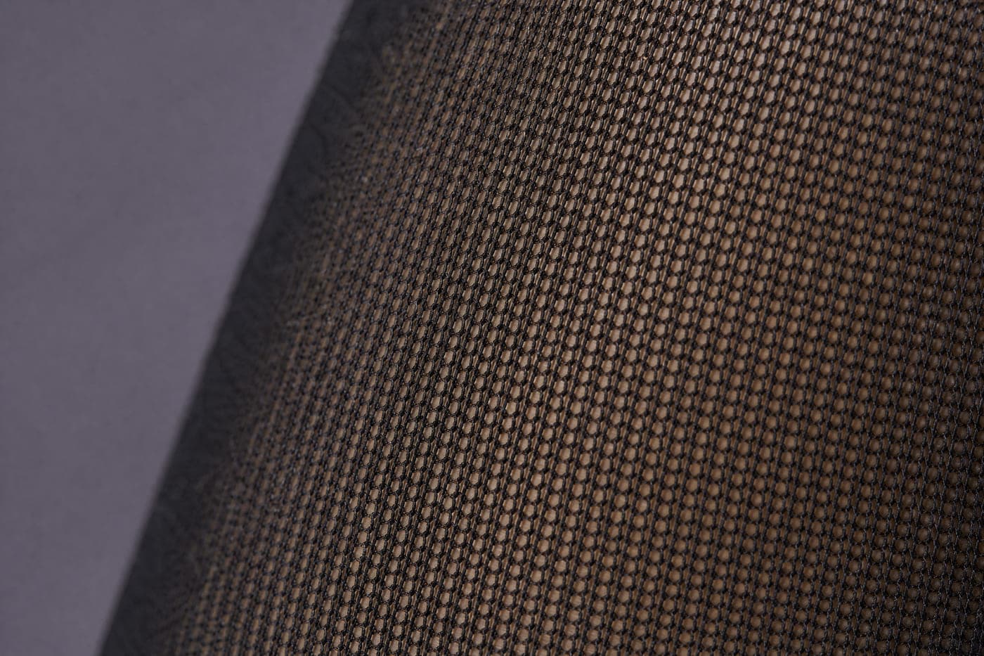 Macro photograph of the knit structure used for Semi 40 Curve