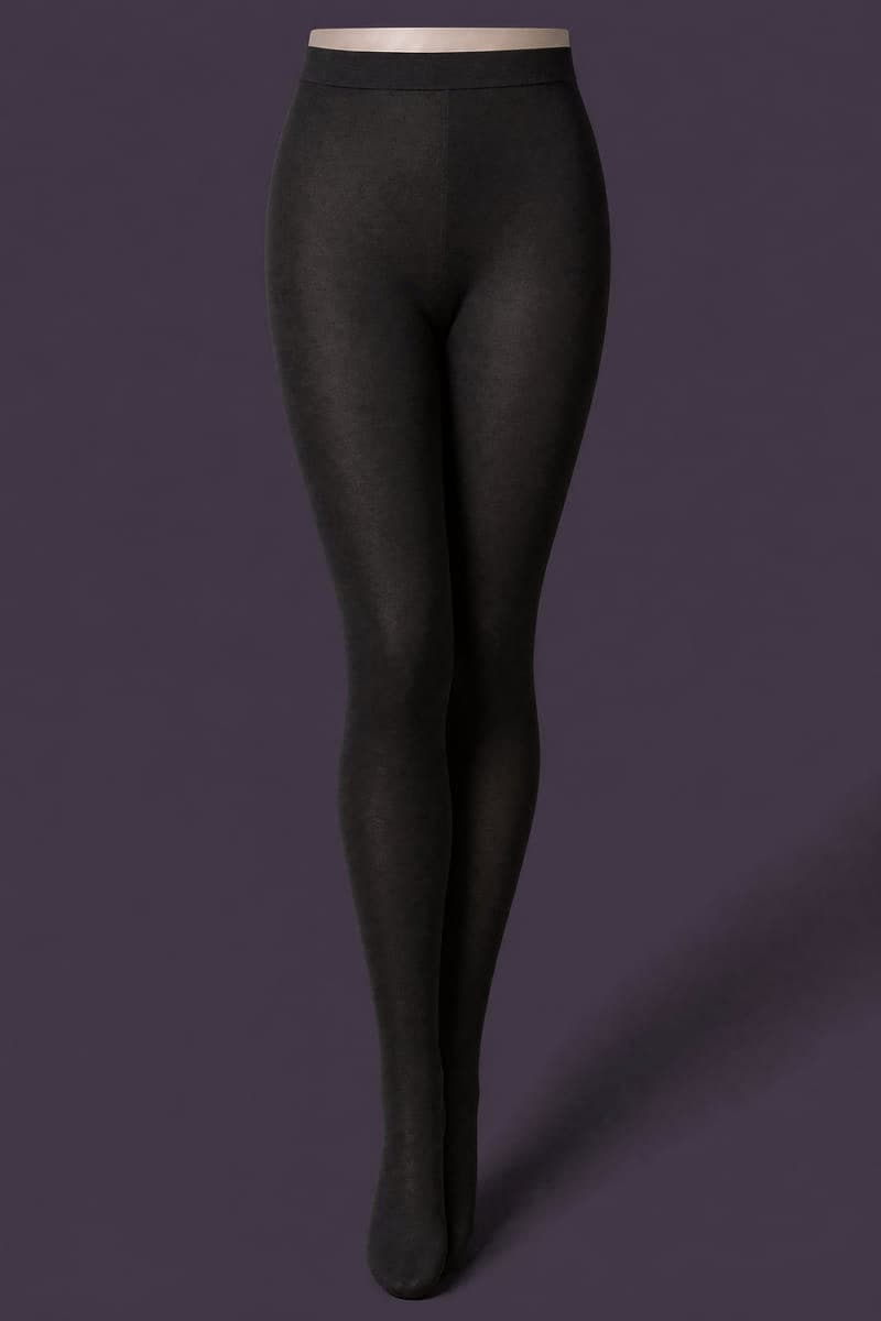 Opaque 70 Curve on the standard leg form, 70 denier, photographed under photography standard PS-01